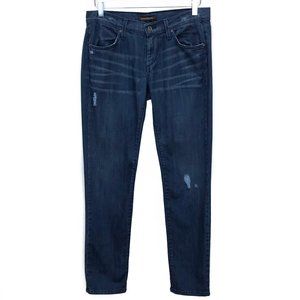 James Neo Beau Skinny Jeans Steel Blue Distressed